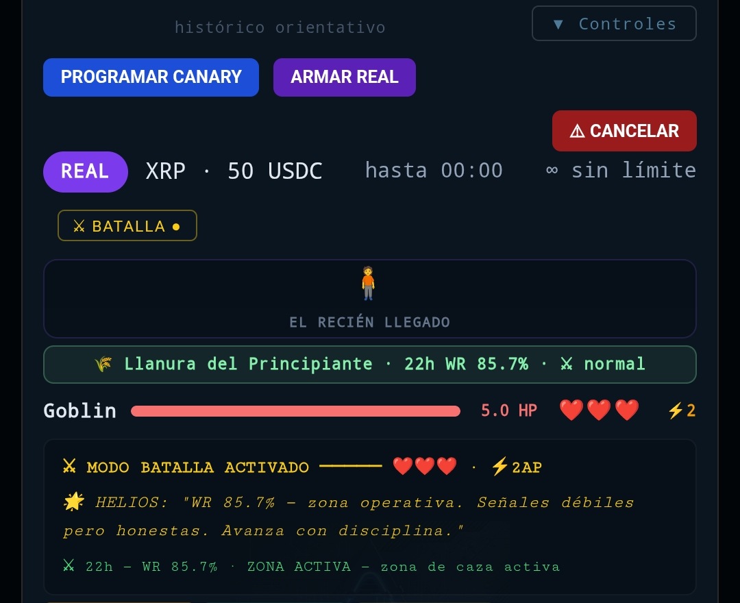 POLYTRON AI — Modo Batalla RPG